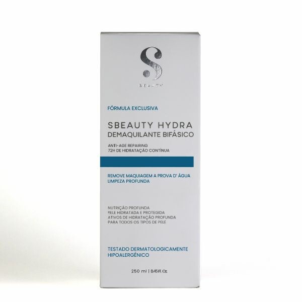 DEMAQUILANTE BIFASICO HYDRA SBEAUTY 250ML