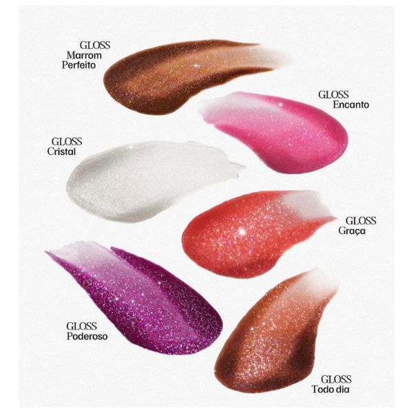 GLOSS LABIAL COM COR - GRA�A (CORAL)