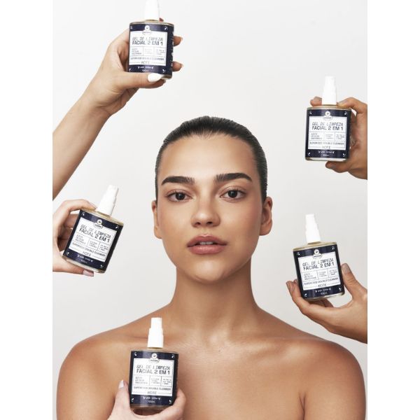 GEL LIMPEZA FACIAL 2 EM 1