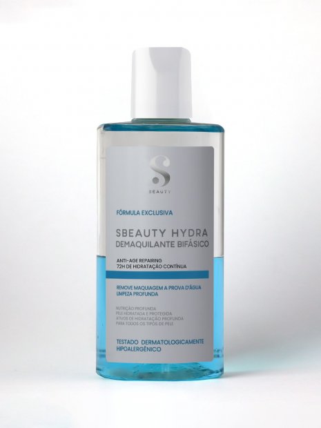 DEMAQUILANTE BIFASICO HYDRA SBEAUTY 250ML