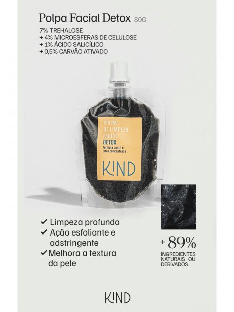KIND POLPA DE LIMPEZA FACIAL DETOX