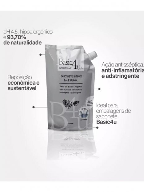 REFIL SABONETE �NTIMO EM ESPUMA 150 ML