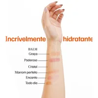 BALM LABIAL KIND COM COR - FPS 20 FPUVA 7 - TODO DIA (MARROM CLARO)