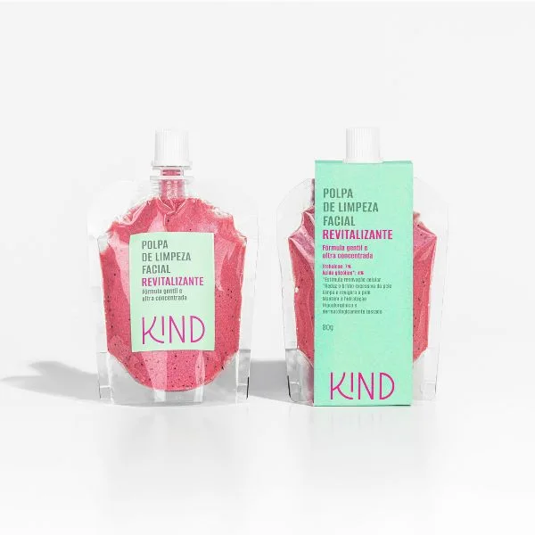 KIND POLPA DE LIMPEZA FACIAL REVITALIZANTE